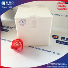 Wholesale Customized Acrylic Donation Box Clear Locking Box